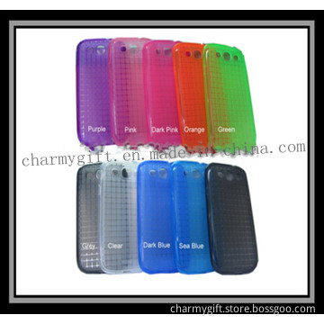Mobile Phone TPU Magic Cube Transparent Style Case